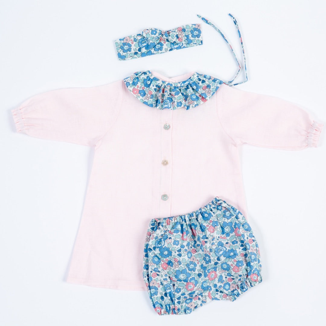 LIBERTY baby set - PINK