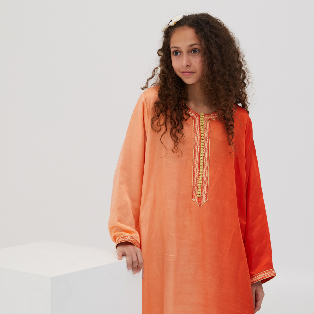 Orange Ombre Moroccan