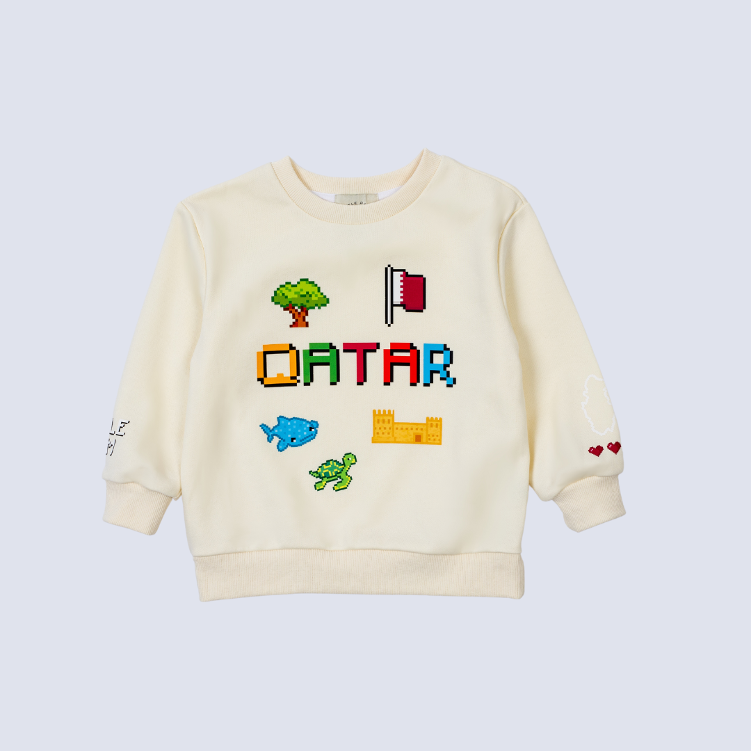 Pixelated icons Sweatshirt