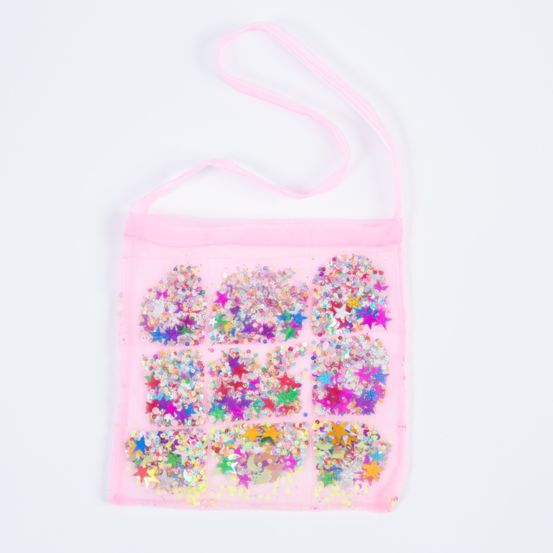 Pink Confetti Candy Bag