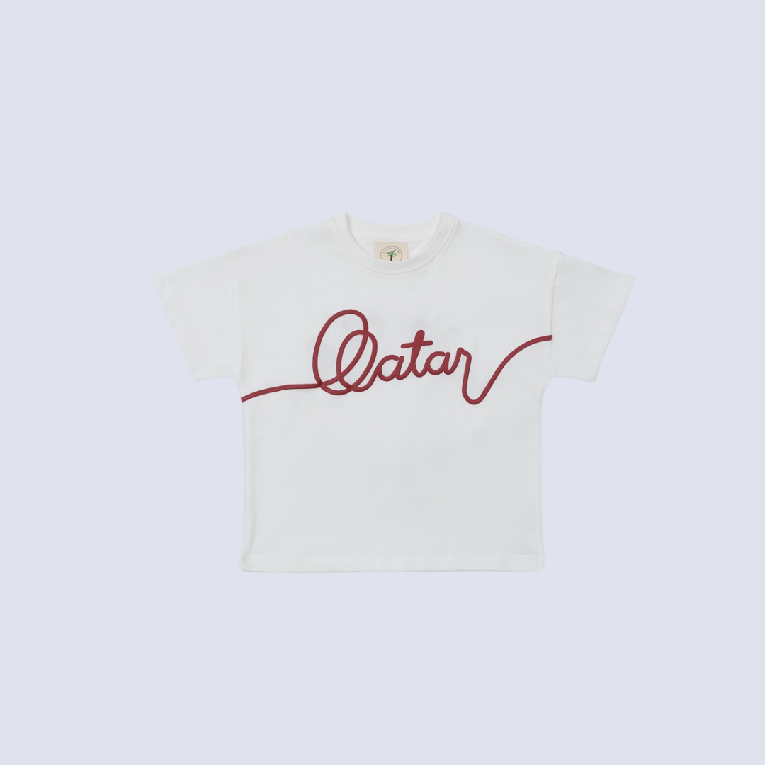 Qatar Calligraphy Tshirt