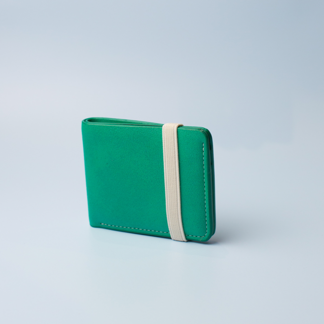 Mini wallet green